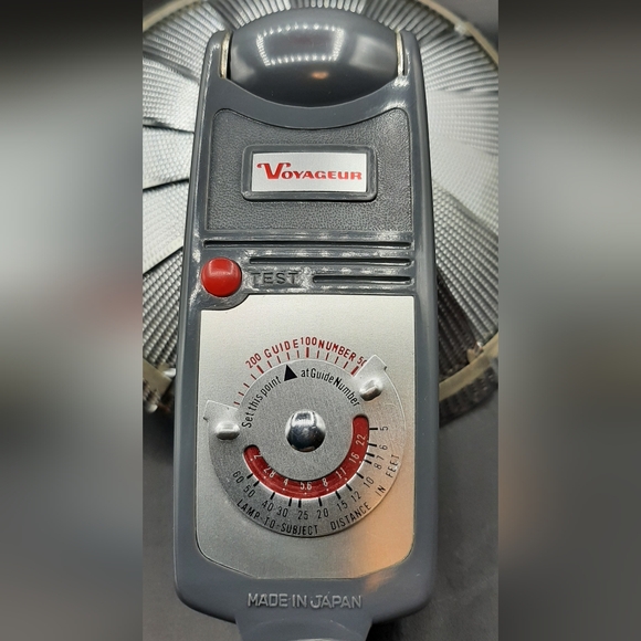 Vintage Voyageur Flash Unit B.C. Bounce In Case Made in Japan - Picture 3 of 8